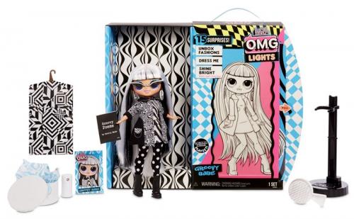 L.O.L. Surprise! O.M.G. Lights Fashion Doll - Groovy Babe Coopers Candy