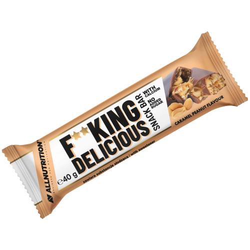 AllNutrition F**KING DELICIOUS Snack Bar - Caramel Peanut 40g Coopers Candy