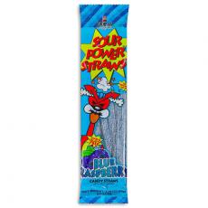 Dorval Sour Power Straws - Blue Raspberry 50g Coopers Candy