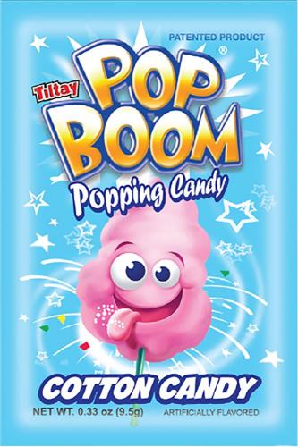 Pop Boom Cotton Candy 9.5g Coopers Candy