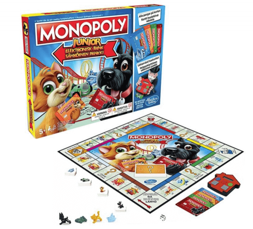 Monopoly Junior Elektronisk Bank Coopers Candy