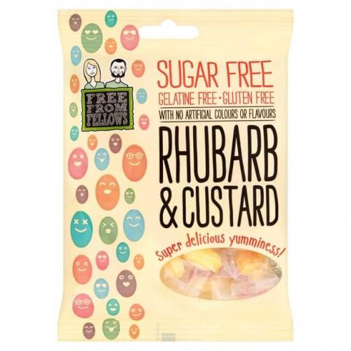 Free From Fellows Rhubarb & Custard 70g Coopers Candy
