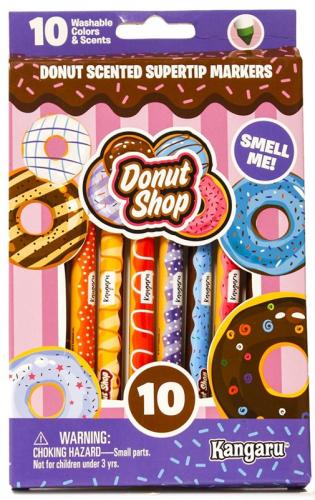 Donut Shop 10st Tuschpennorna med doft Coopers Candy