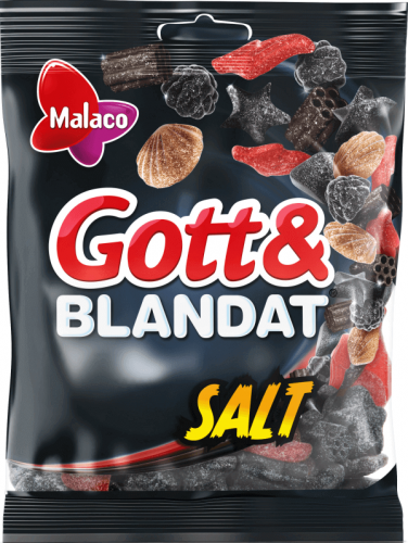 Malaco Gott & Blandat Salt 500g Coopers Candy