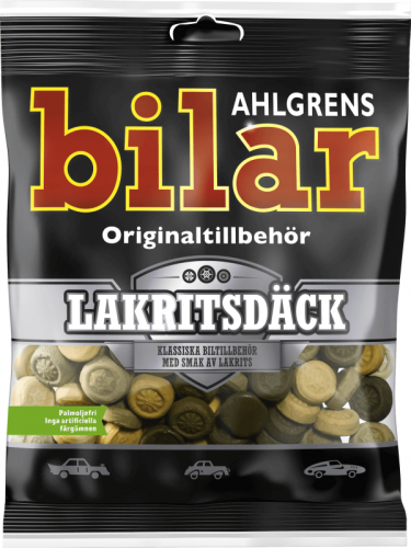 Ahlgrens Bilar Lakritsdck pse 110g Coopers Candy