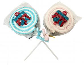 Funlab Marshmallow Swirl Lolly 60g Coopers Candy