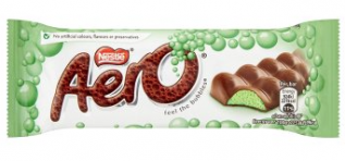 Aero Bubbly Mint Chocolate Bar 36g Coopers Candy