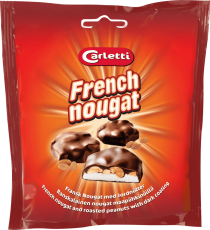Carletti Fransk Nougat med Jordnötter 100g Coopers Candy