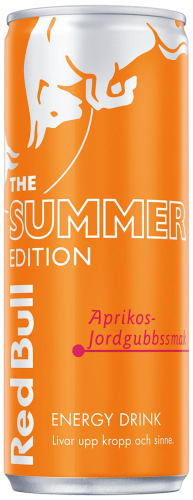 Red Bull Summer Ed Aprikos Jordgubb 25cl (BF: 2023-02-13) Coopers Candy