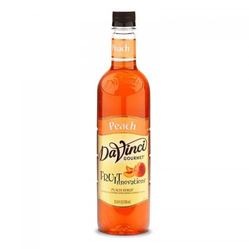 DaVinci Gourmet Syrup Fruit Innovations Peach 750ml Coopers Candy