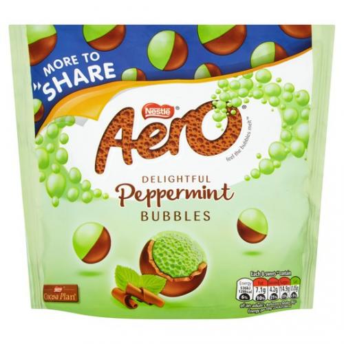 Aero Bubbles Peppermint Bag 201g Coopers Candy