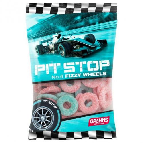 Pit Stop Fizzy Wheels 120g Coopers Candy