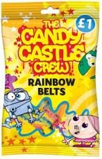 Candy Castle Crew Rainbow Belts 120g Coopers Candy