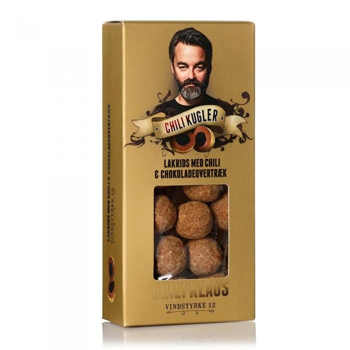 Kjøp Chili Klaus Chili Guld Kugler Vindstyrke 12 90g hos Coopers Candy