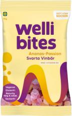 Wellibites Ananas-Passion & Svarta Vinbär 70g Coopers Candy