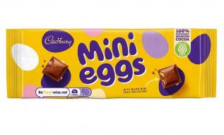 Cadbury Mini Eggs Milk Chocolate Bar 110g Coopers Candy