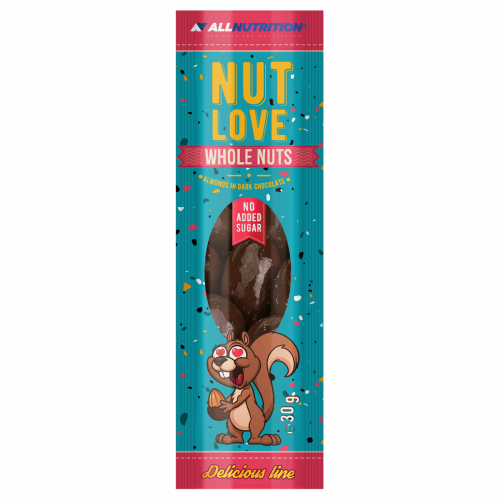 AllNutrition NutLove Whole Nuts - Almonds in Dark Chocolate 30g Coopers Candy