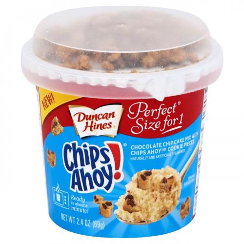 Duncan Hines Perfect For 1 - Chips Ahoy Cake Mix 69g Coopers Candy