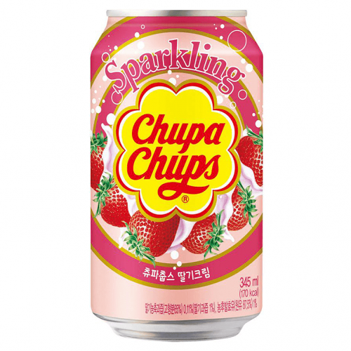 Chupa Chups Strawberry Soda 345ml Coopers Candy