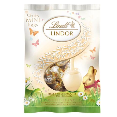 Lindor Easter Mini Eggs White 80g Coopers Candy
