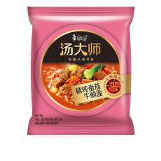 Kang Shi Fu Instant Noodles - Tomato & Beef Flavor 119g (BF:2024-02-25) Coopers Candy