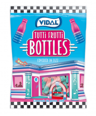 Vidal Tutti Frutti Bottles 90g Coopers Candy