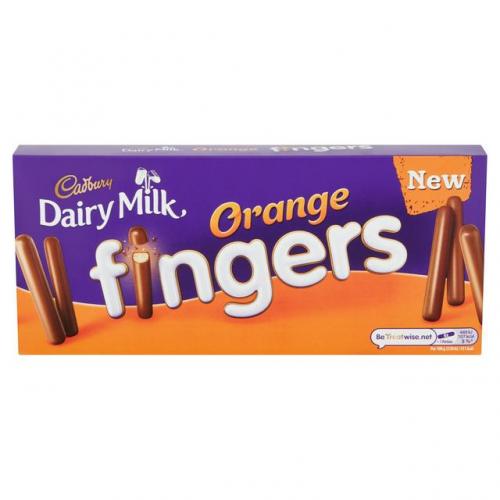 Cadbury Orange Fingers 114g Coopers Candy
