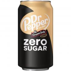Dr Pepper & Cream Soda Zero Sugar 355ml Coopers Candy
