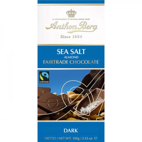 Anthon Berg Fairtrade Sea Salt Almond 100g Coopers Candy