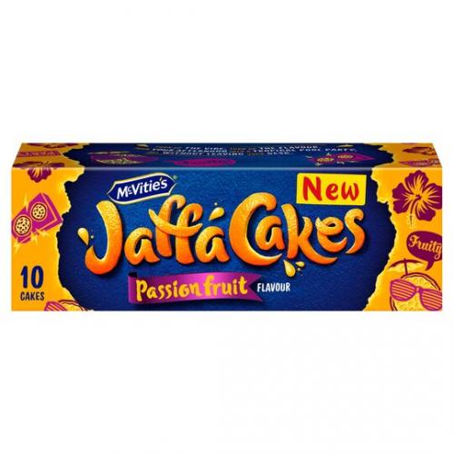 Mcvities Jaffa Cakes Passion Fruit 120g (BF: 21-08-28) Coopers Candy