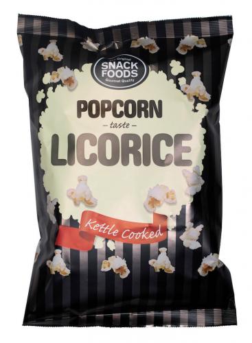 Snacks Food Licorice Popcorn 65g Coopers Candy