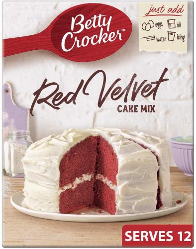 Betty Crocker Red Velvet Cake Mix 425g Coopers Candy