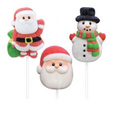 Christmas Marshmallow Lollipop 45g (1st) Coopers Candy