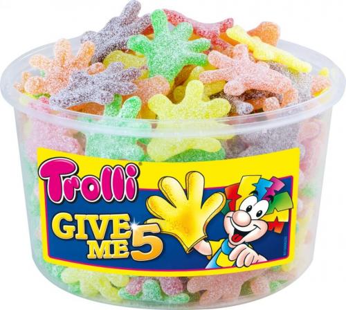 Trolli Give Me 5 Tub 1.2kg Coopers Candy