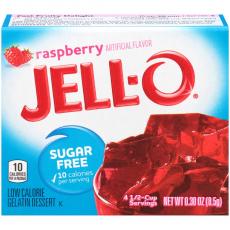 Jello Sugar Free Raspberry 8.5g Coopers Candy