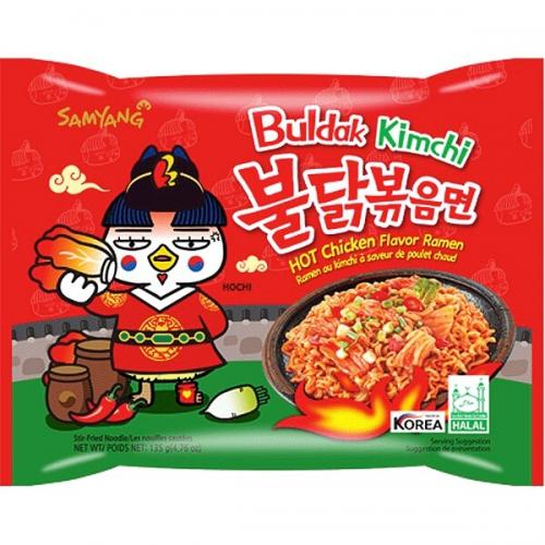 Samyang Buldak Hot Chicken Ramen - Kimchi Flavor 135g Coopers Candy
