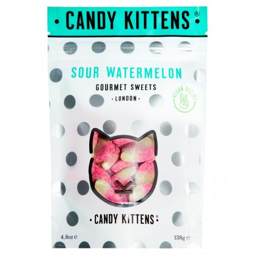 Candy Kittens Sour Watermelon 108g Coopers Candy