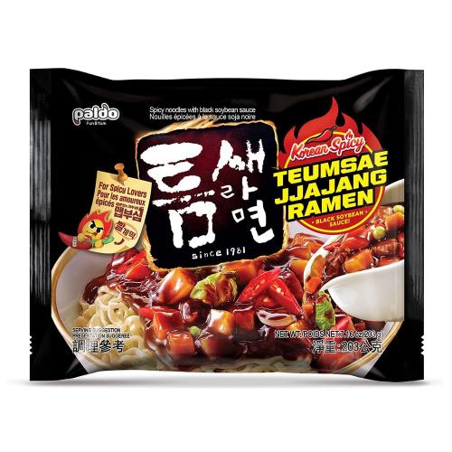 Paldo Teumsae Jjajang Ramen Noodles 203g Coopers Candy