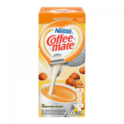Coffee-Mate Liquid Creamer Singles - Hazelnut Coopers Candy