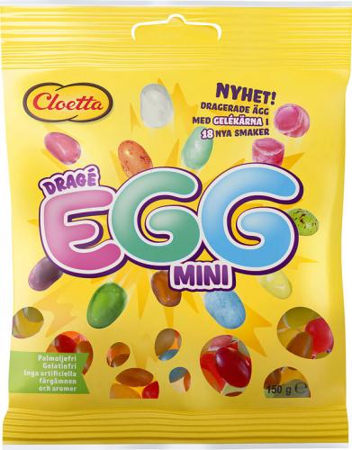 Cloetta Drag egg mini 150g Coopers Candy