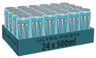 Monster Energy Ultra Fiesta 50cl x 24st (helt flak) Coopers Candy
