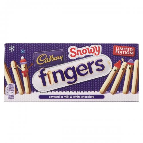 Cadbury Snowy Fingers 115g Coopers Candy