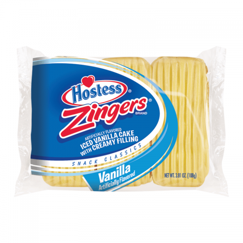 Hostess Zingers Vanilla 3-pack 108g Coopers Candy