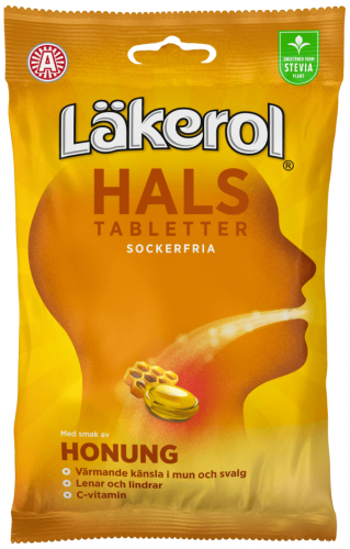 Lkerol Hals Honung 65g Coopers Candy