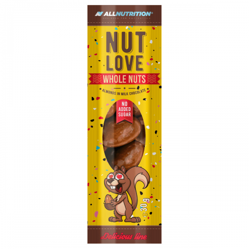 AllNutrition NutLove Whole Nuts - Almonds in Milk Chocolate 30g Coopers Candy
