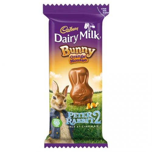 Cadbury Dairy Milk Chocolate Bunny Orange Mousse 30g Coopers Candy