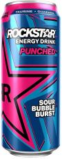 Rockstar Super Sours Energy Drink Bubbleburst 500ml Coopers Candy