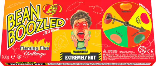 Jelly Belly Flaming Five 100g Coopers Candy