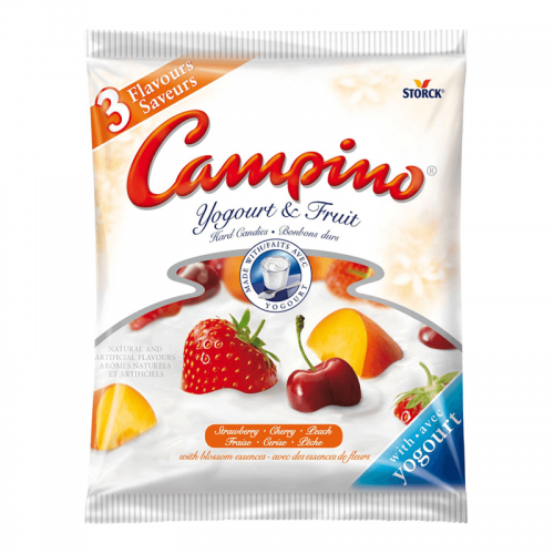 Campino Yogurt & Fruit Hard Candies Assorted 120g Coopers Candy