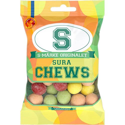 S-Mrke Chews Sura 70g Coopers Candy